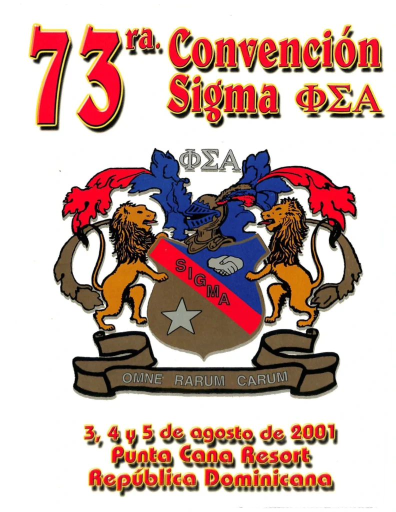 Portada del Anuario Phi Sigma Alpha de 2001