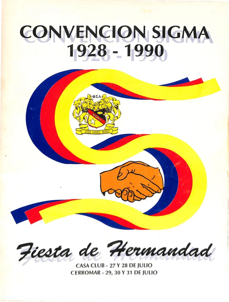 Portada del Anuario Phi Sigma Alpha de 1990