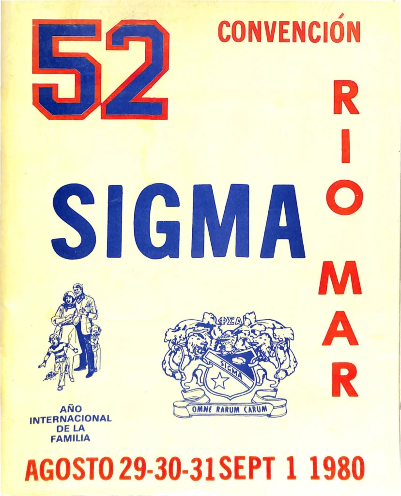 Portada del Anuario Phi Sigma Alpha de 1980