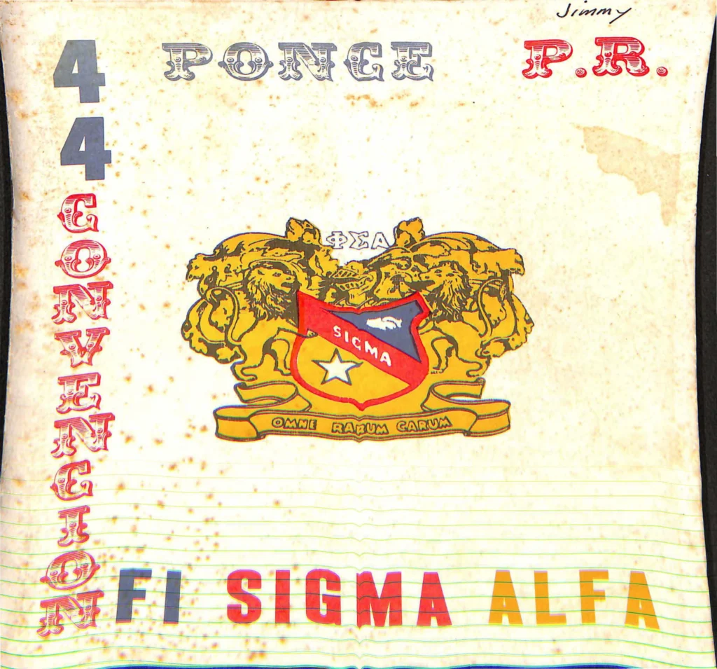 Portada del Anuario Phi Sigma Alpha de 1972
