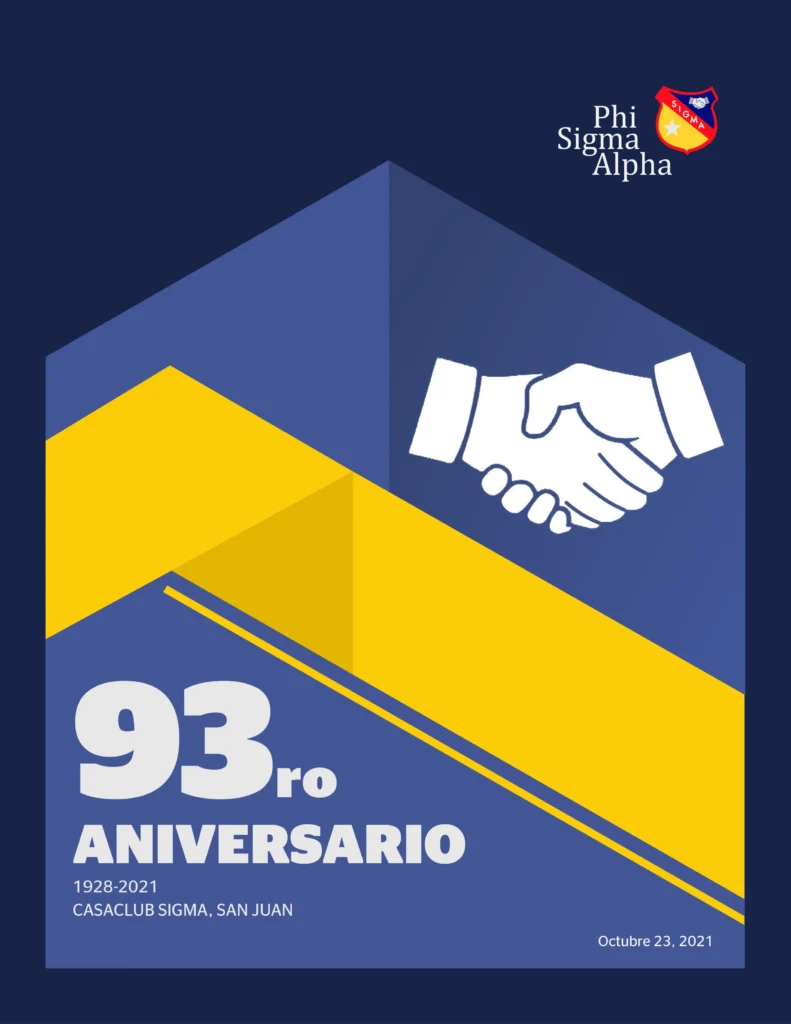Portada del Anuario Phi Sigma Alpha de 2021