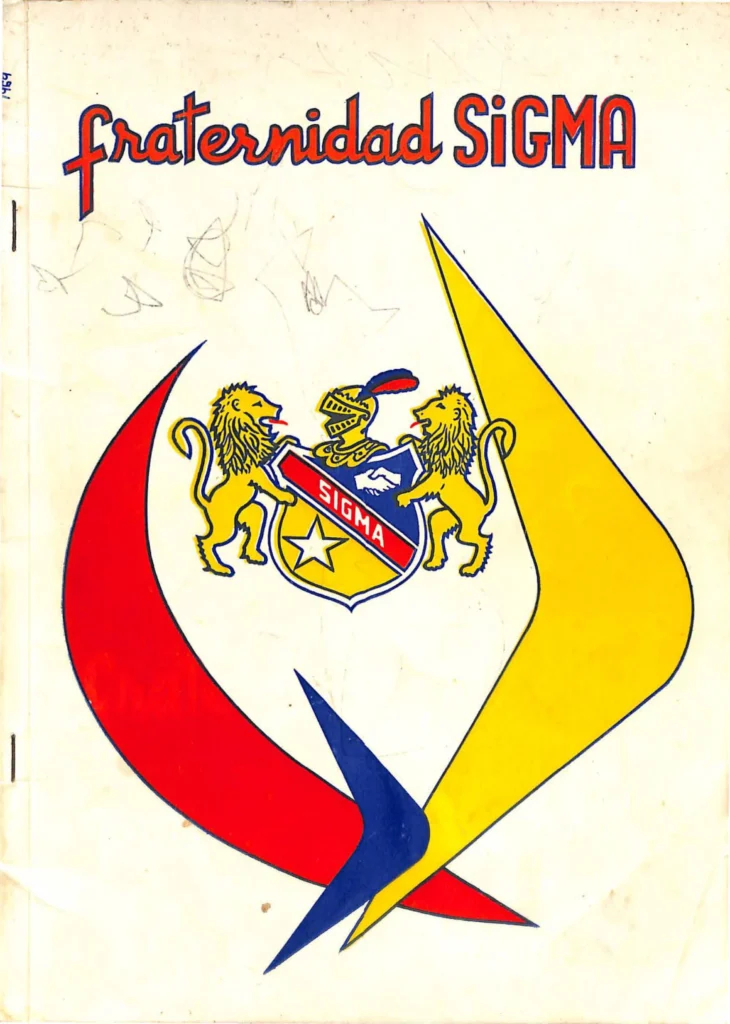 Portada del Anuario Phi Sigma Alpha de 1959