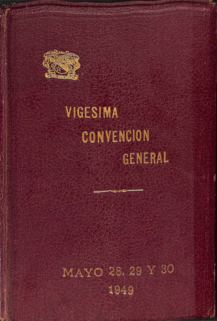 Portada del Anuario Phi Sigma Alpha de 1949