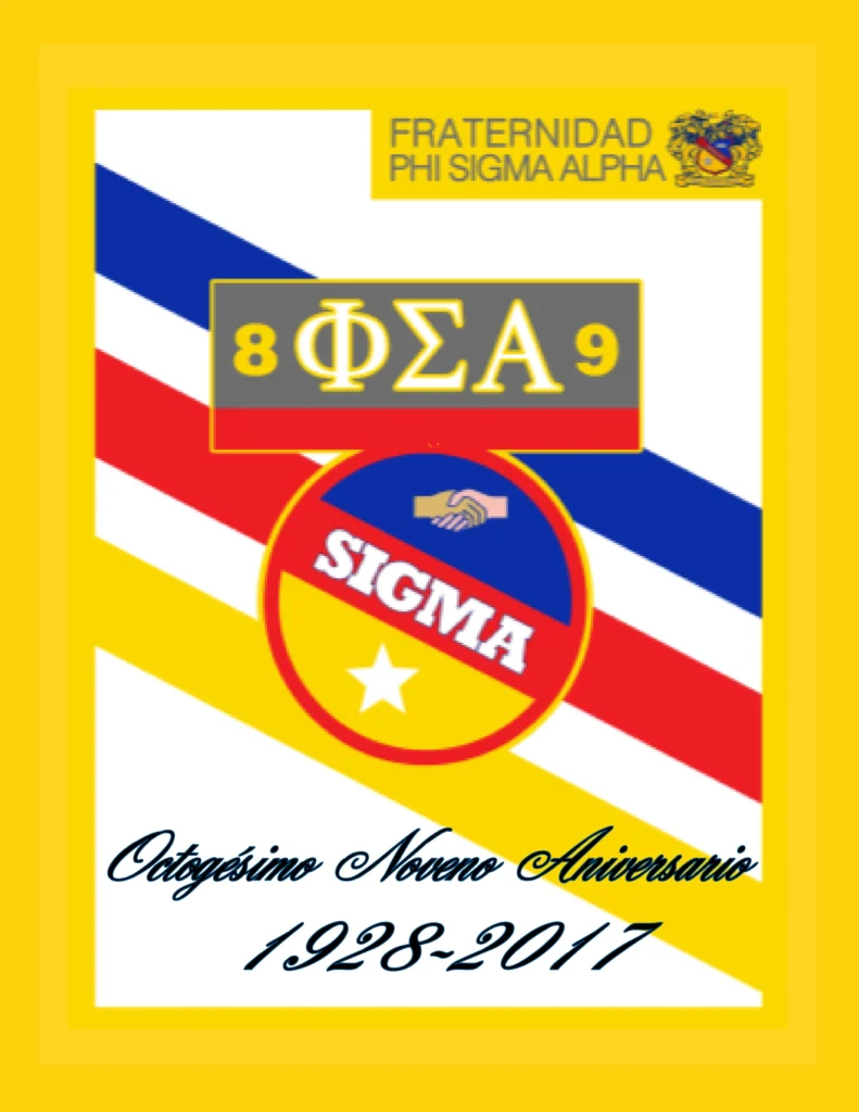 Portada del Anuario Phi Sigma Alpha de 2017